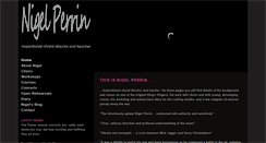 Desktop Screenshot of nigelperrin.co.uk